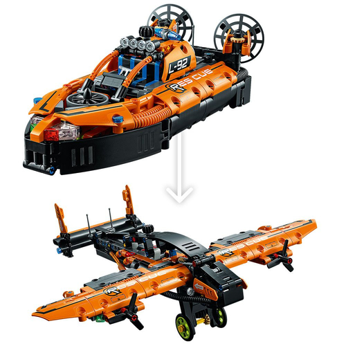 Детски конструктор Technic Спасителен кораб на въздушна възглавница | PAT2741