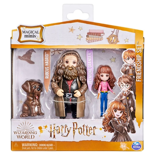 Комплект детски фигури Harry Potter Wizarding World Hermione and Hagrid 3бр. | PAT2770