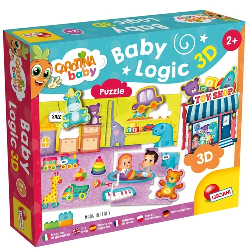 Детски 3D Пъзел Carotina Baby Logic 3D Играчки  - 1