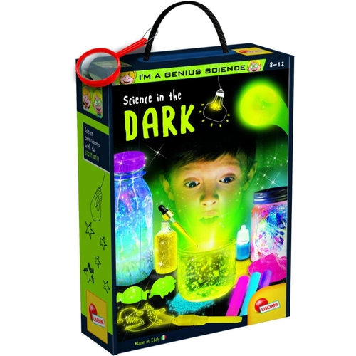 Детски комплект Малък гений Наука в тъмното  - 1