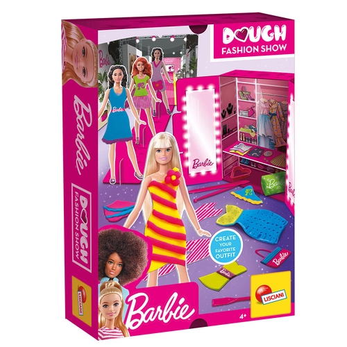 Детски комплект Моден дизайнер Barbie Dough Модно шоу  - 1