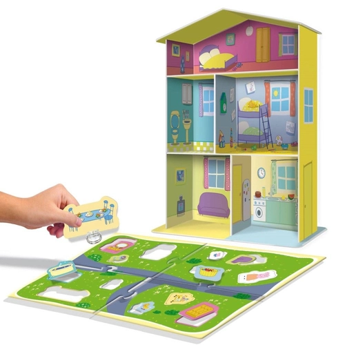 Детски игрален комплект Peppa Pig 3D Къща  - 4