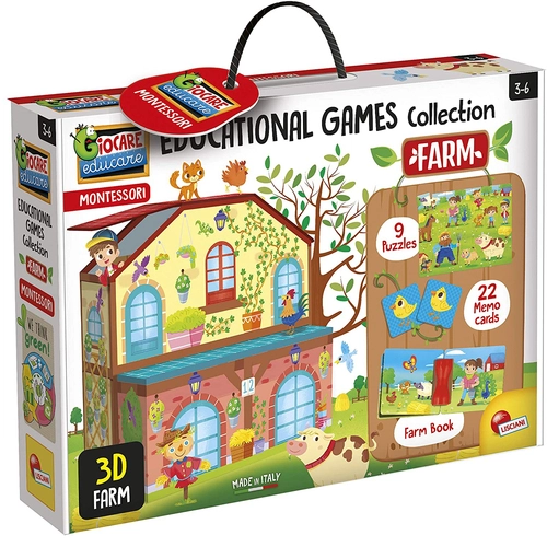 Колекция детски образователни игри Montessori Ферма | PAT2886