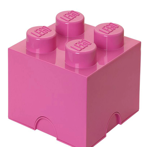 Детски игрален комплект кутия за съхранение Тухличка 4 лилав цвят | PAT2908