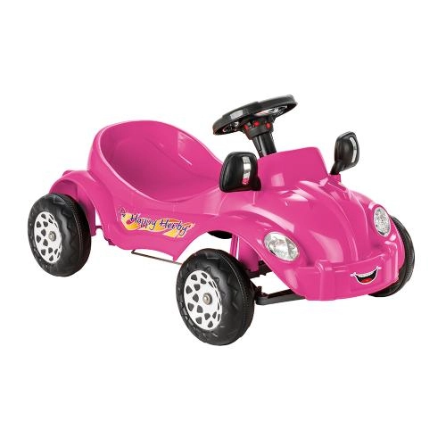 Детска розова кола с педали Happy Herby | PAT2962
