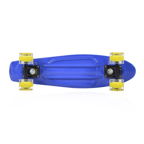 Детски скейтборд Spice LED 22 в син цвят | PAT2963