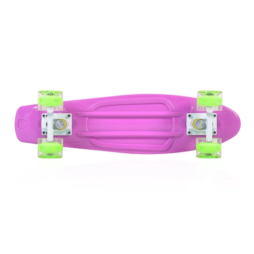 Детски розов скейтборд Spice LED 22 | PAT2964