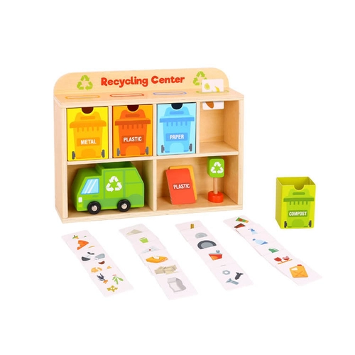 Детски дървен център за рециклиране | PAT3016