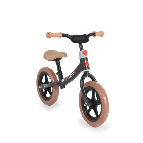 Детски черен балансиращ велосипед 2B balanced  | PAT3127