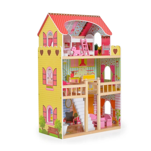 Детска дървена къща за кукли Emily | PAT3139