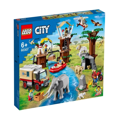 Детски конструктор LEGO City Wildlife Лагер за спасяване на диви животни | PAT3238