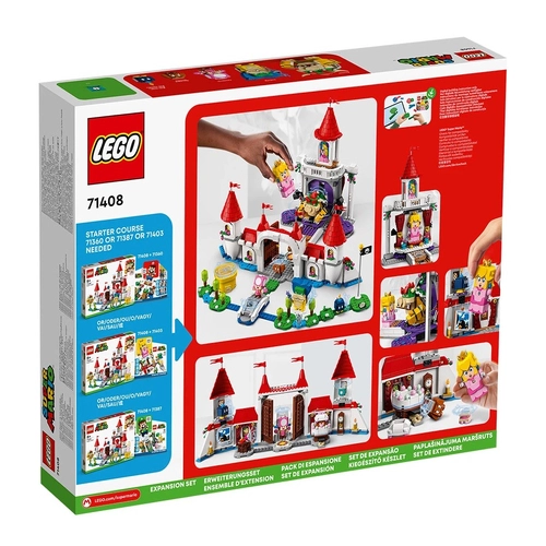 Детски конструктор LEGO Super Mario Комплект с допълнения Peach’s Castle | PAT3240