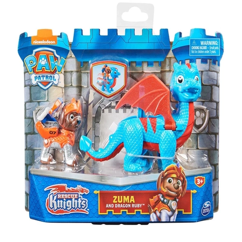 Детска играчка Пес Патрул Rescue Knights: Зума и драконът Руби | PAT3267