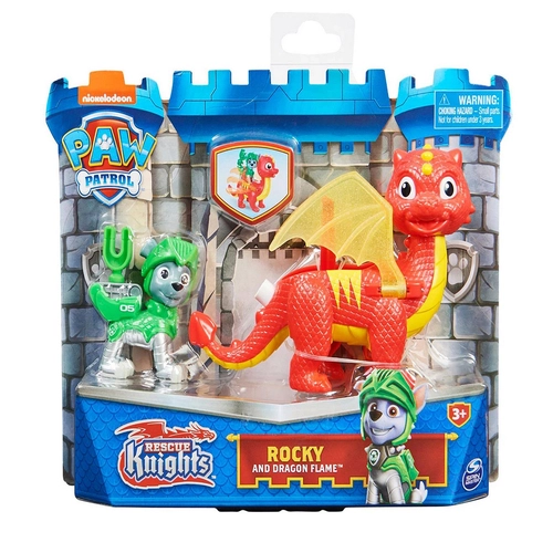 Детски игрален комплект Rescue Knights: Роки и драконът Флейм | PAT3270