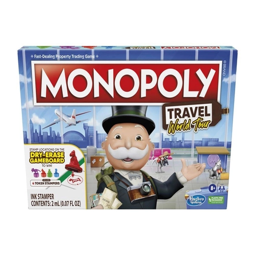Детска настолната игра Околосветско пътешествие Monopoly  | PAT3370
