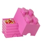 Детски игрален комплект кутия за съхранение Тухличка 4 лилав цвят  - 3