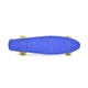 Детски скейтборд Spice LED 22 в син цвят  - 3