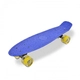 Детски скейтборд Spice LED 22 в син цвят  - 1