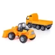 Комплект детски играчки камион с трактор Volvo  - 2
