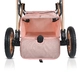 Бебешка розова комбинирана количка 2в1 Midas  - 6