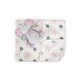 Бебешко одеяло 90/75 cm с играчка Elephant pink  - 1