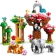 Детски конструктор LEGO DUPLO Town Дивите животни на Азия  - 5