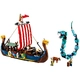 Детски конструктор LEGO Creator Викингски кораб и Змията на Мидгард  - 3