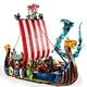 Детски конструктор LEGO Creator Викингски кораб и Змията на Мидгард  - 4