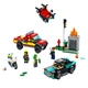 Детски контруктор LEGO City Fire Спасение при пожар и полицейско преследване  - 3