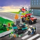 Детски контруктор LEGO City Fire Спасение при пожар и полицейско преследване  - 4