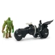 Детски игрален комплект Атака с мотоциклет срещу Блатното чудовище Batman  - 6