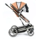 Комбинирана бебешка количка 2в1 Divaina с трансф седалка Brown  - 3