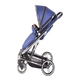 Комбинирана количка 2в1 Divaina TrueNavi Blue с кош за новородено  - 3