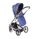 Комбинирана количка 2в1 Divaina TrueNavi Blue с кош за новородено  - 7