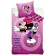 Детски спален комплект Minnie Mouse Roller-Skating плик за завивка 140x200 – 2 части 