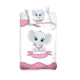 Бебешки спален комплект Little Elephant Pink - 2 части 