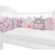Комплект бебешки плюшени възглавници за кошара Pink Bunny  - 1