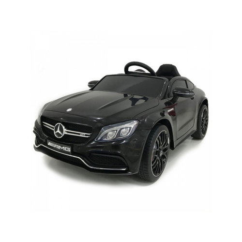 Детска акумулаторна кола Licensed Mercedes Benz AMG C63 S Black SP | PAT3503