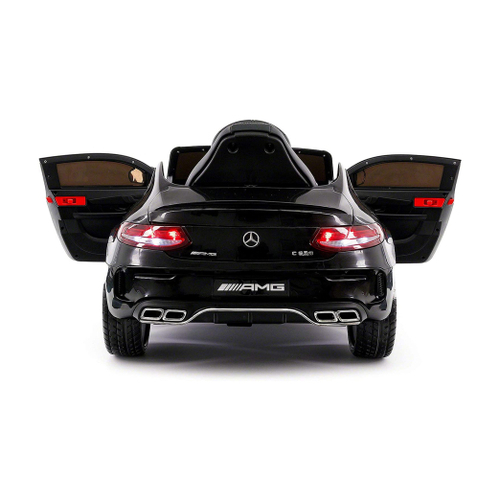Детска акумулаторна кола Licensed Mercedes Benz AMG C63 S Black SP | PAT3503
