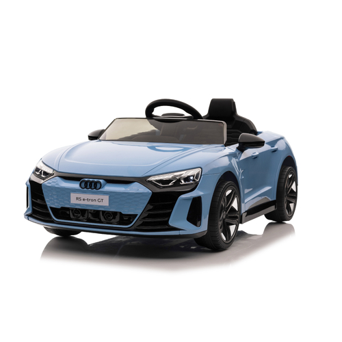 Детска акумулаторна кола Audi RS e-tron син | PAT3608