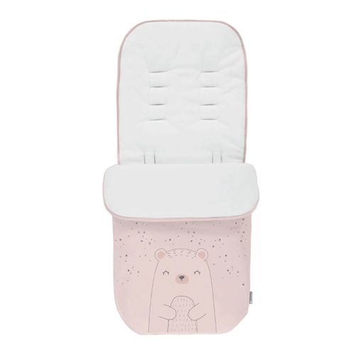 Чувалче за бебешка количка Polar Bear Pink | PAT3772