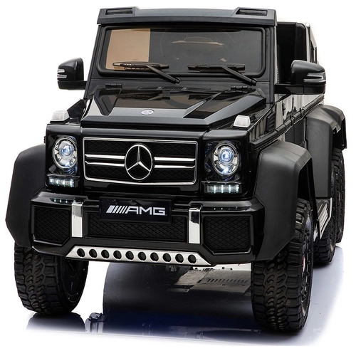 Детска черна акумулаторна кола Licensed Mercedes Benz G63 AMG | PAT3800