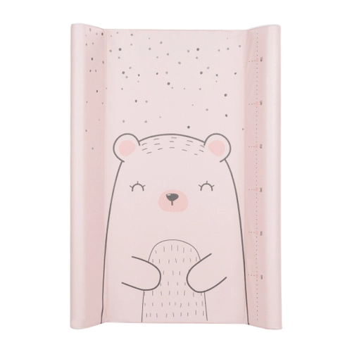 Бебешка мека PVC подложка за повиване 80х50см Bear with me Pink | PAT3842