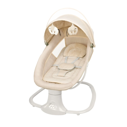 Бебешка електрическа люлка Winks Beige 2023 | PAT3856