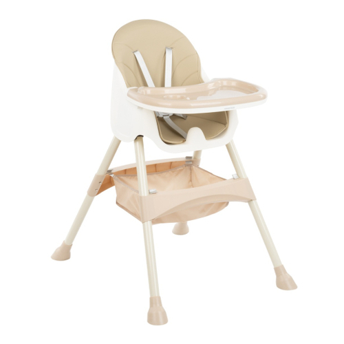 Детски стол за хранене 2в1 Brie Beige 2023 | PAT3881