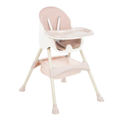 Детски стол за хранене 2в1 Brie Pink 2023 | PAT3882