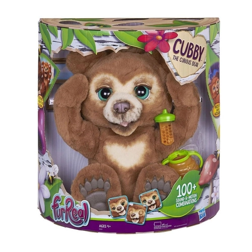 Детска интерактивна играчка любопитната мечка Къби | PAT3889