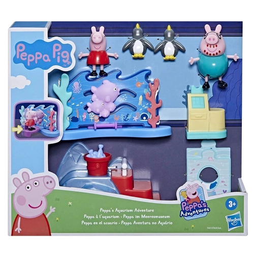 Детска забавна игра Peppa Pig приключение в аквариум  - 1