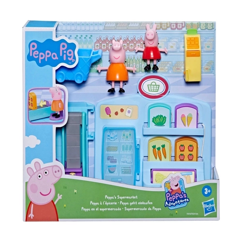 Детска забавна игра Peppa Pig супермаркет  - 1