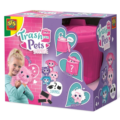 Детска играчка изненада SES - Животинче в кофа за отпадъци | PAT3953